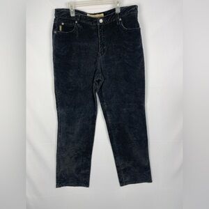 Cabelas casuals black corduroy pants women’s size 12